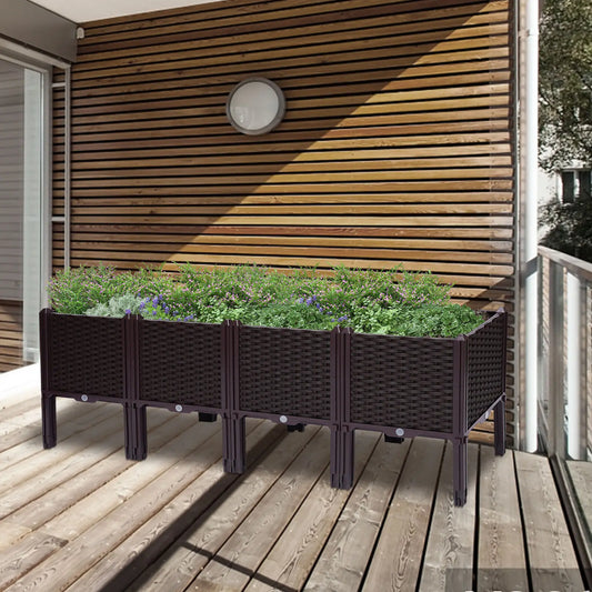 Elevated Planter Box With Legs