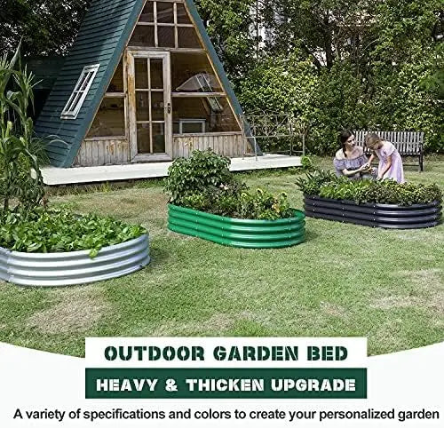 Galvanized Raised Garden Bed Kit