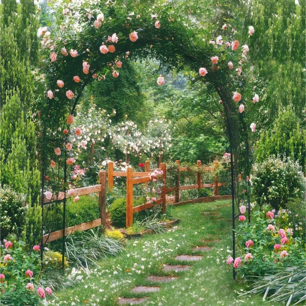 Heavy Duty Metal Garden Arbor