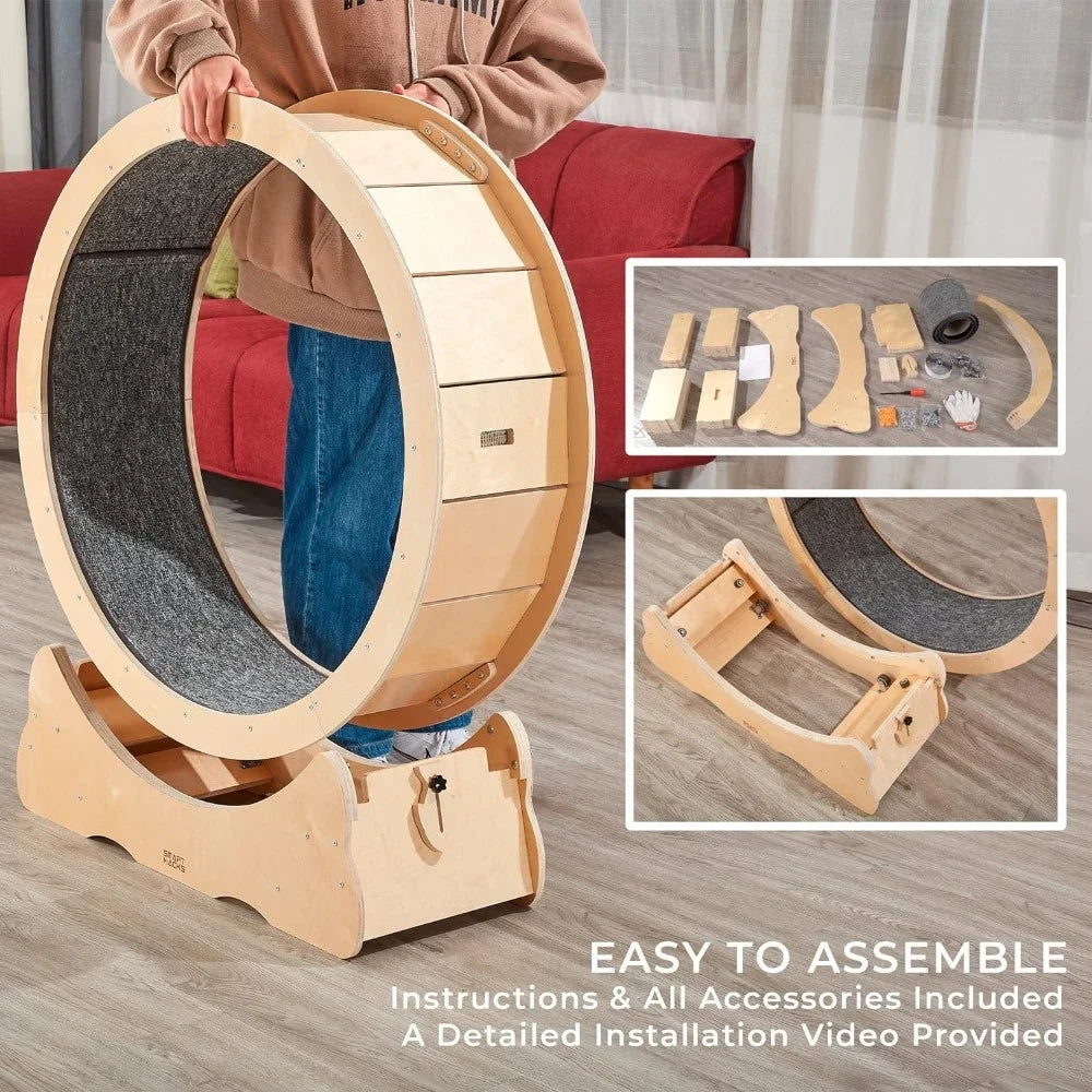 Cat Wheel Exerciser for Large Cats