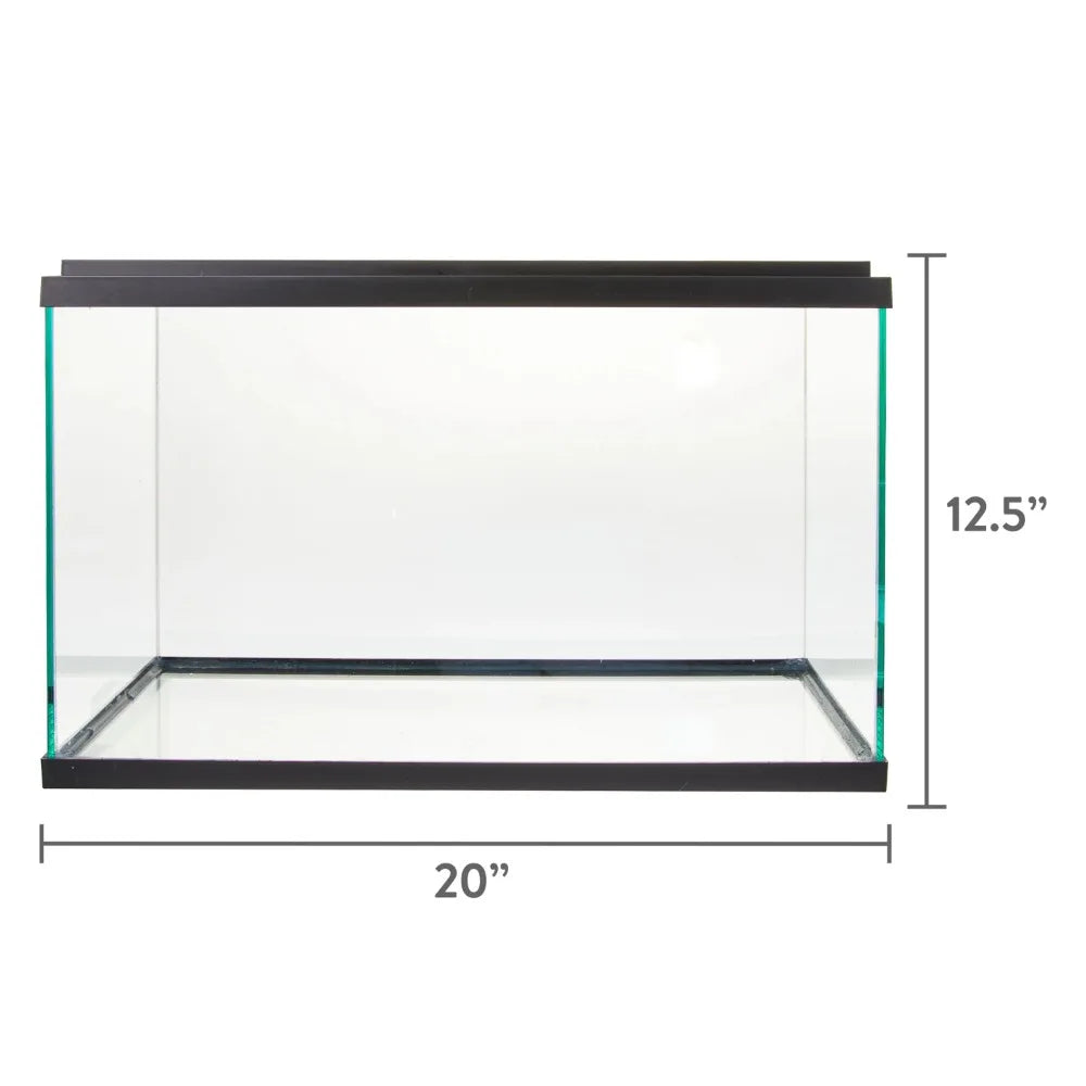 20 Gallon Glass Fish Aquarium