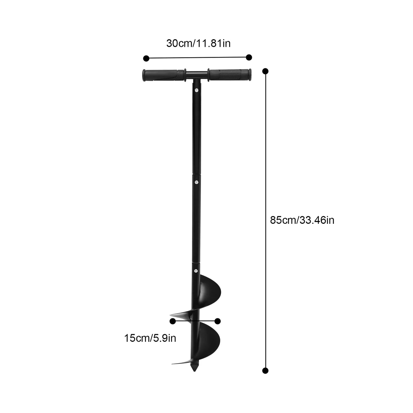 Manual Hand Earth Auger 6’’