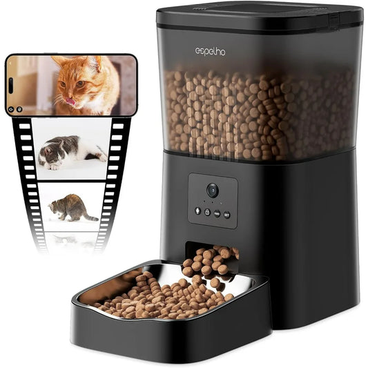 Automatic Cat Feeder with Voice Recorder& Motion Detection